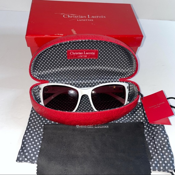 christian lacroix cl 5006 sunglasses White - Picture 3 of 14